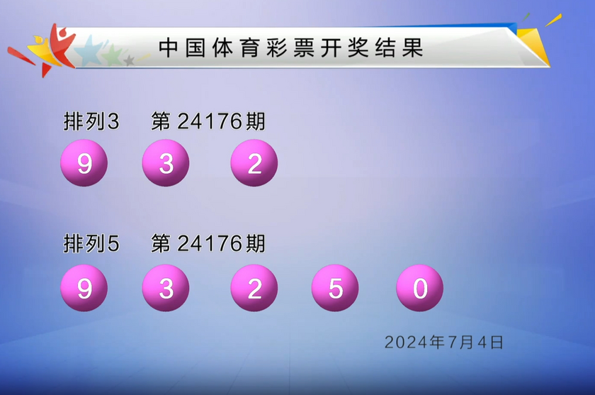 体彩开奖详情