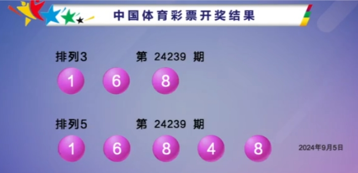 体彩开奖详情