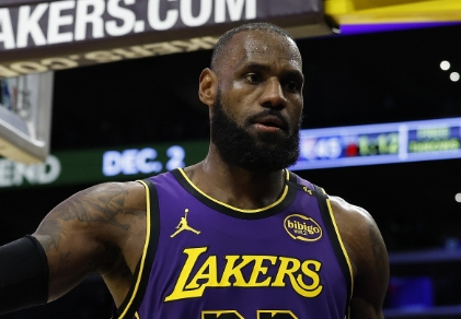 詹姆斯NBA全勤